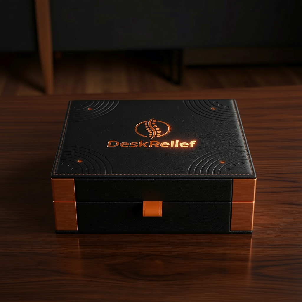 DeskRelief Correcteur Chauffant Dos & Épaules