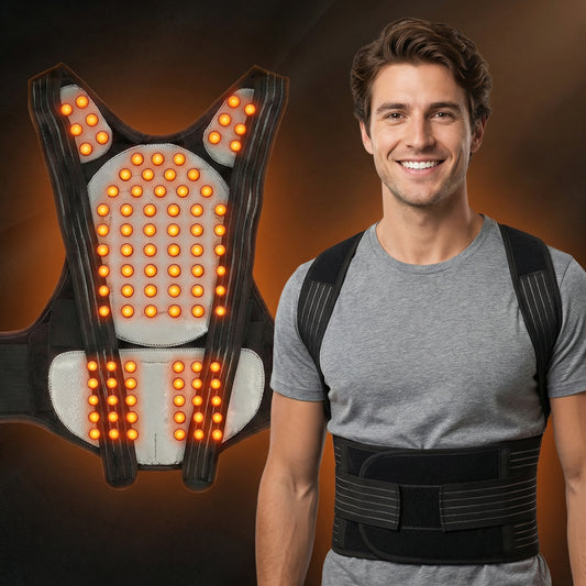 DeskRelief Correcteur Chauffant Dos & Épaules