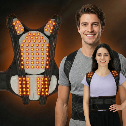 DeskRelief Correcteur Chauffant Dos & Épaules